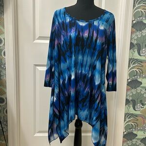 Tie dye Dress 1X